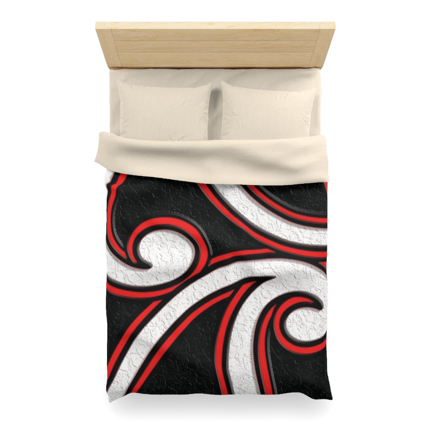 Maori Koru Inspired Microfiber Duvet Cover