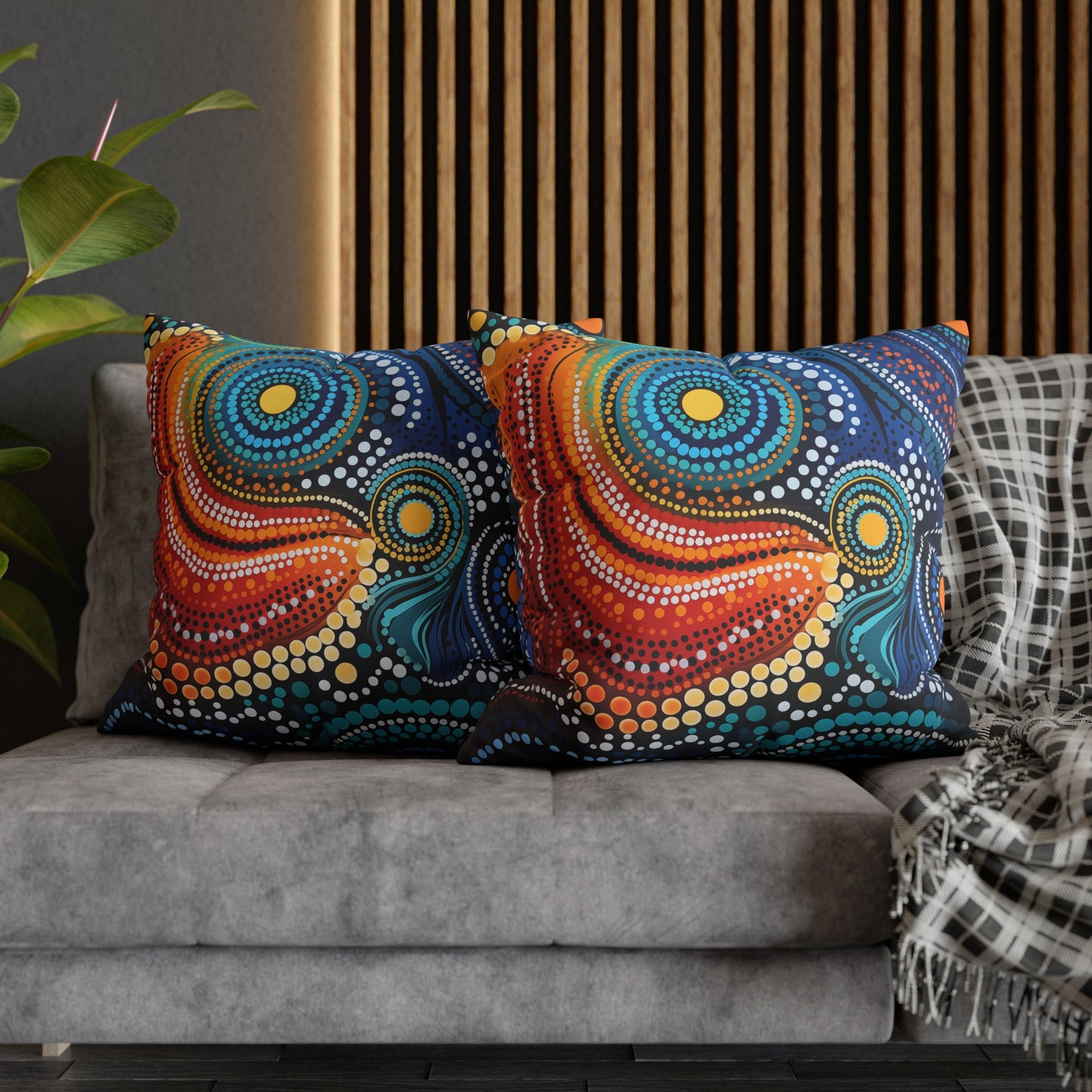 Square Poly Canvas Pillowcase