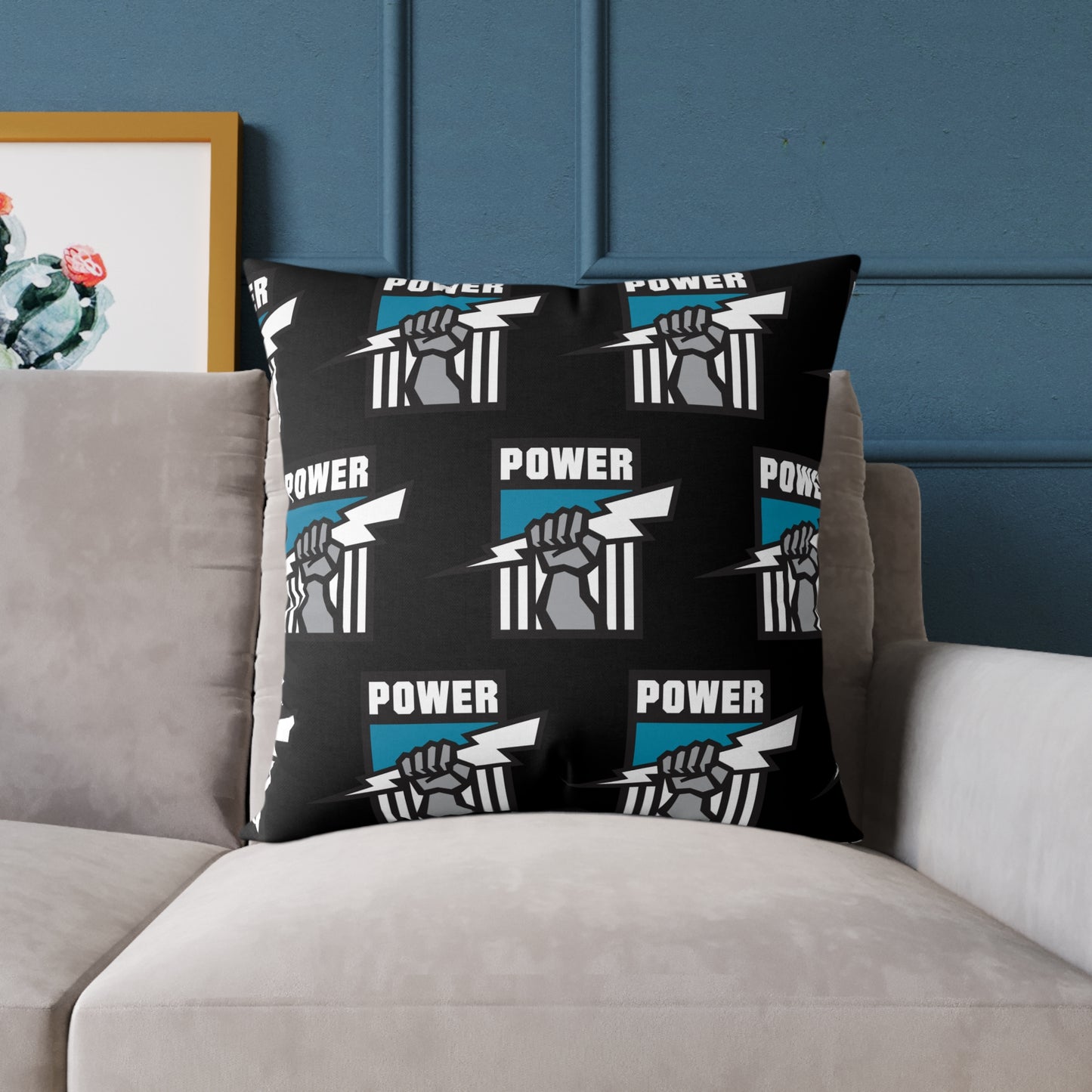 Square Poly Canvas Pillow