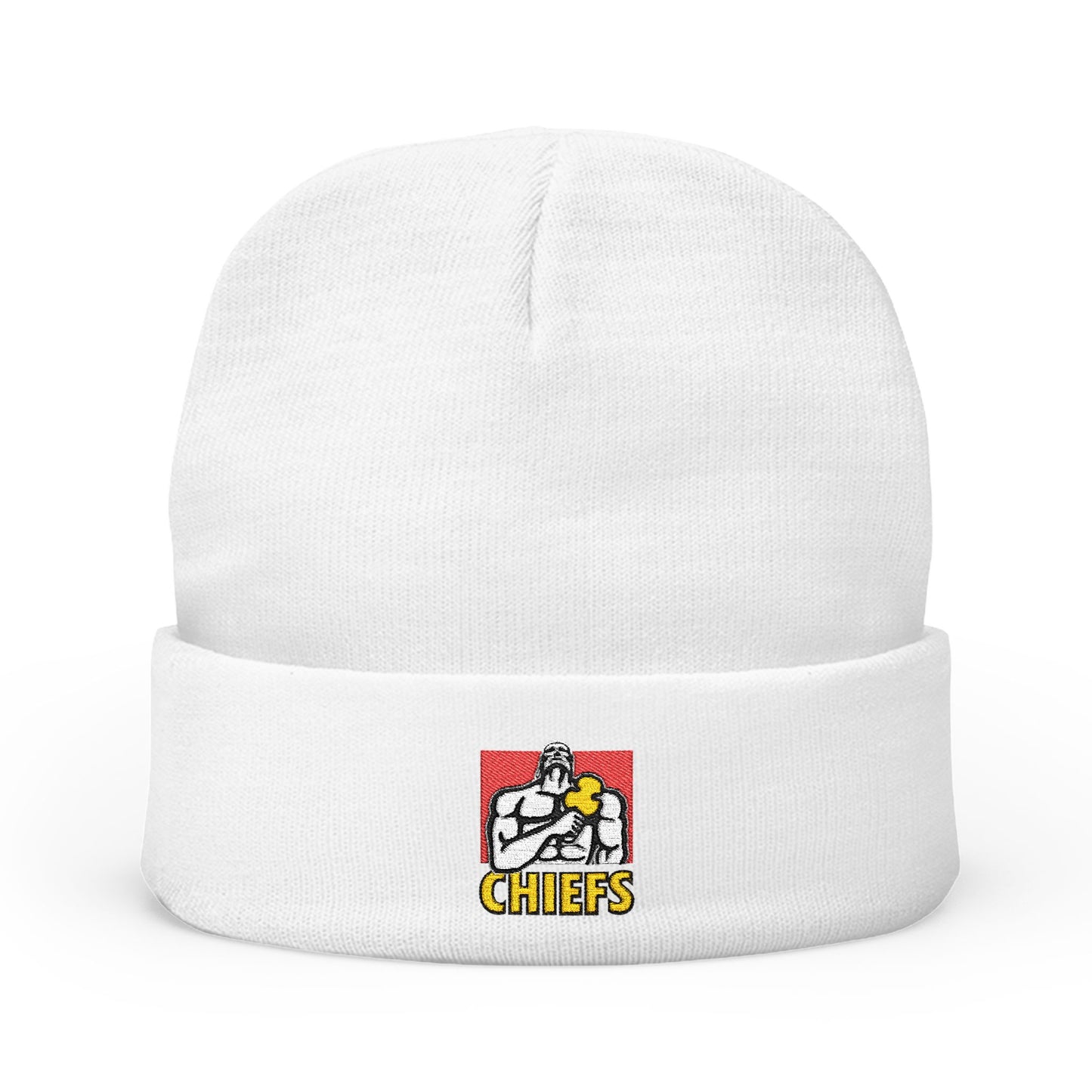 Knit Beanie (Embroidery) - Waikato Chiefs - Design 1