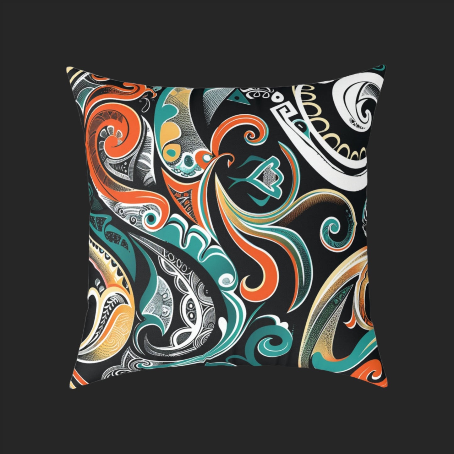 Square Poly Canvas Pillow