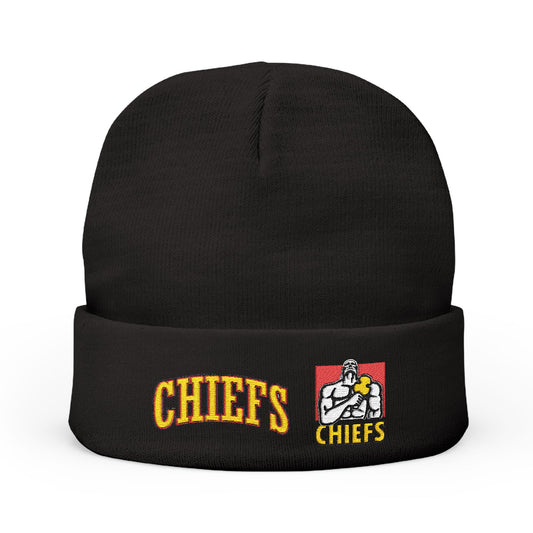 Knit Beanie (Embroidery) - Waikato Chiefs - Design 3