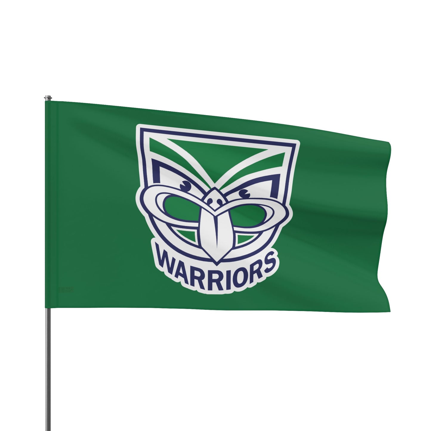 NZ Warriors Single Sided Dark Green Flag ( 3 sizes available)