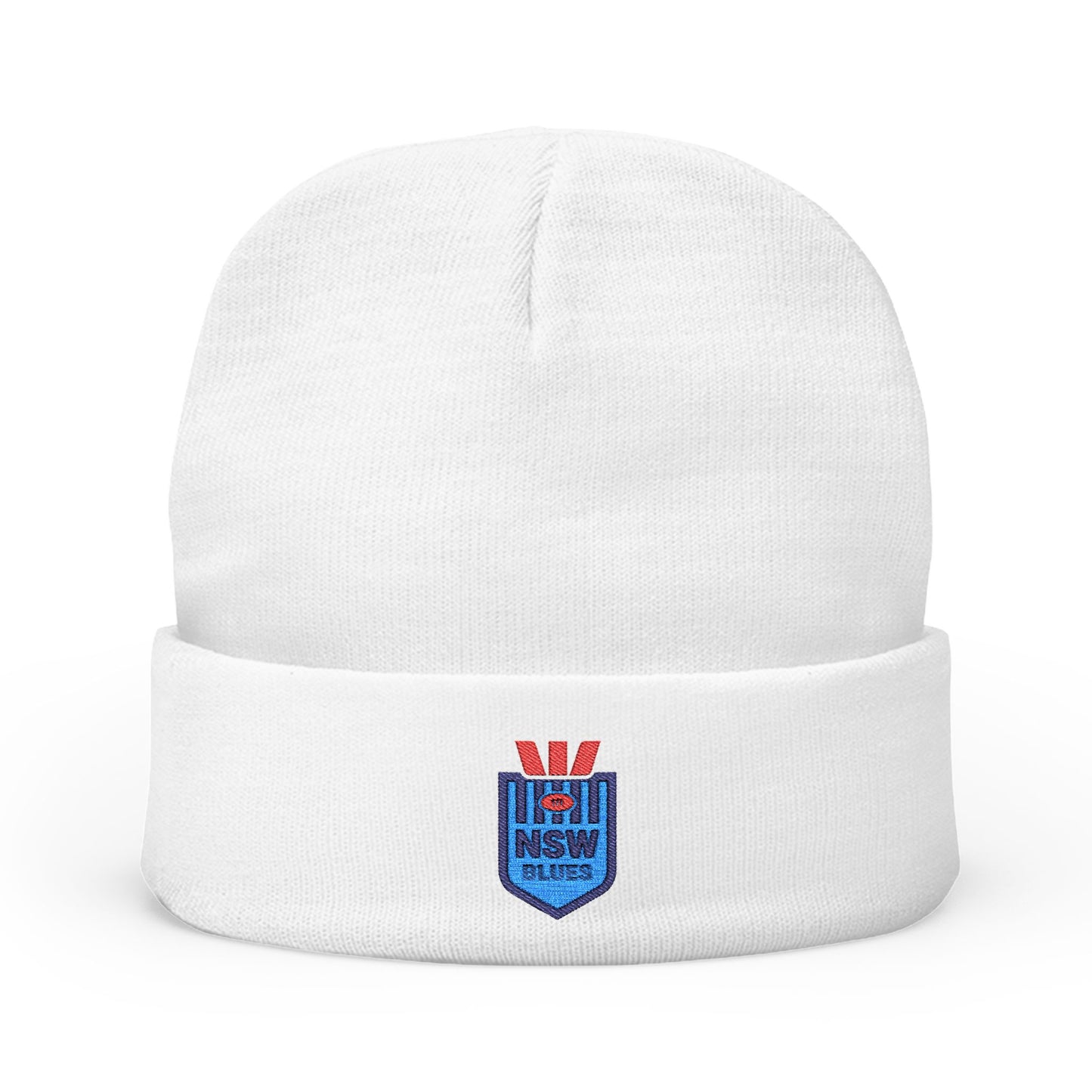 Knit Beanie (Embroidery) - NSW State of Origin