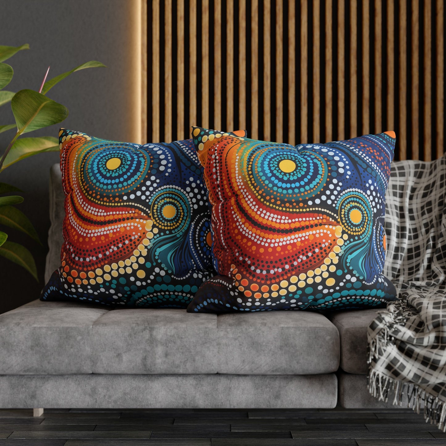 Square Poly Canvas Pillowcase
