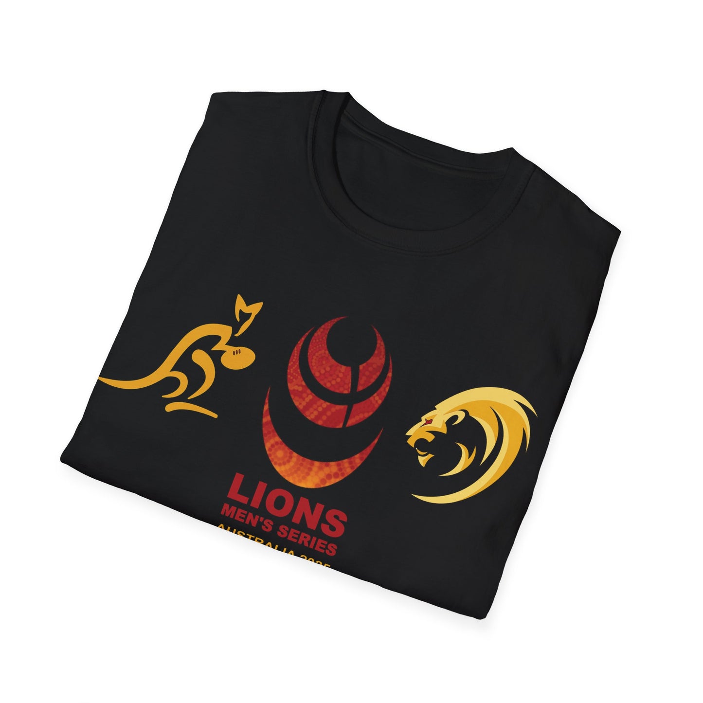 Lion's v Wallabies 2025 Tour Unisex Softstyle T-Shirt