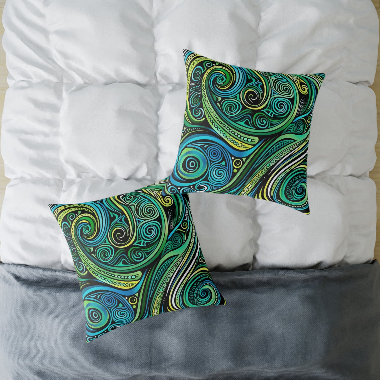 Square Poly Canvas Pillow