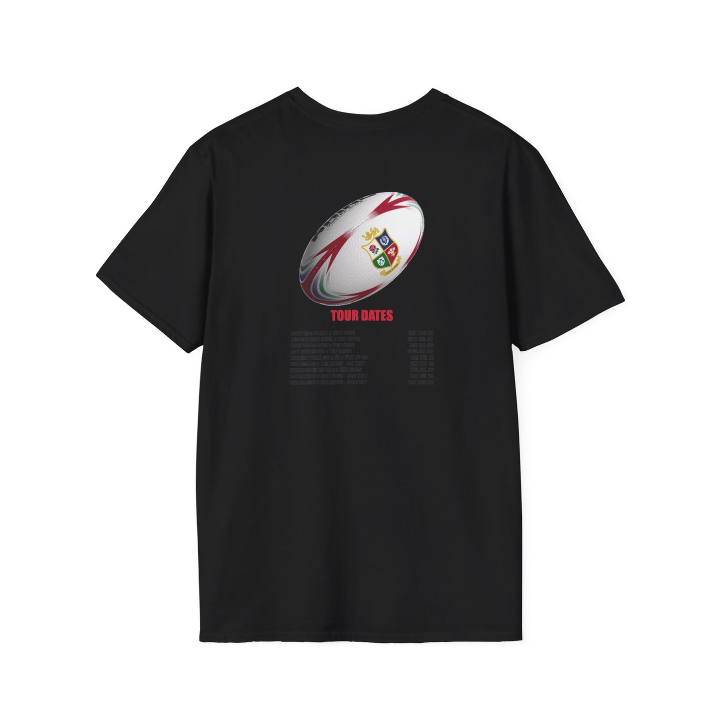 Lion's v Wallabies 2025 Tour Unisex Softstyle T-Shirt
