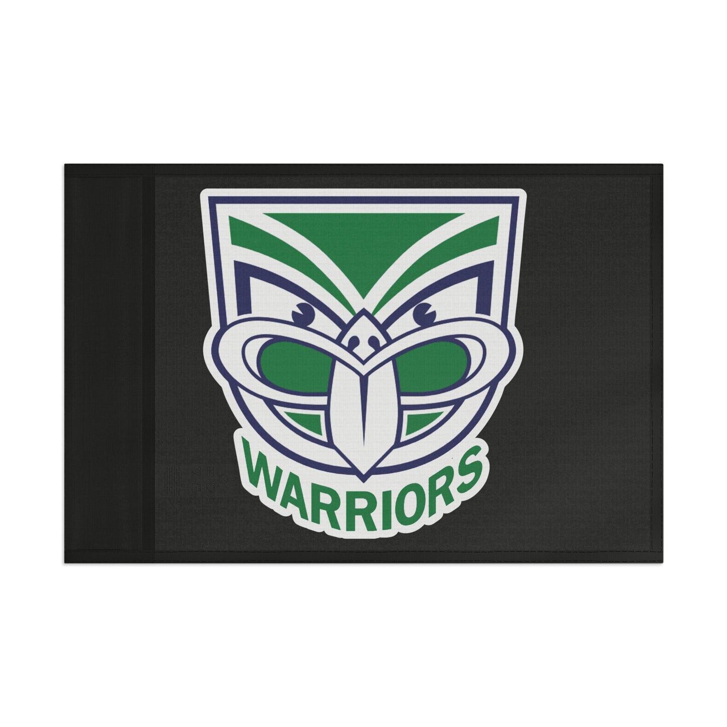NZ Warriors Single Sided Black Flag ( 3 sizes available)