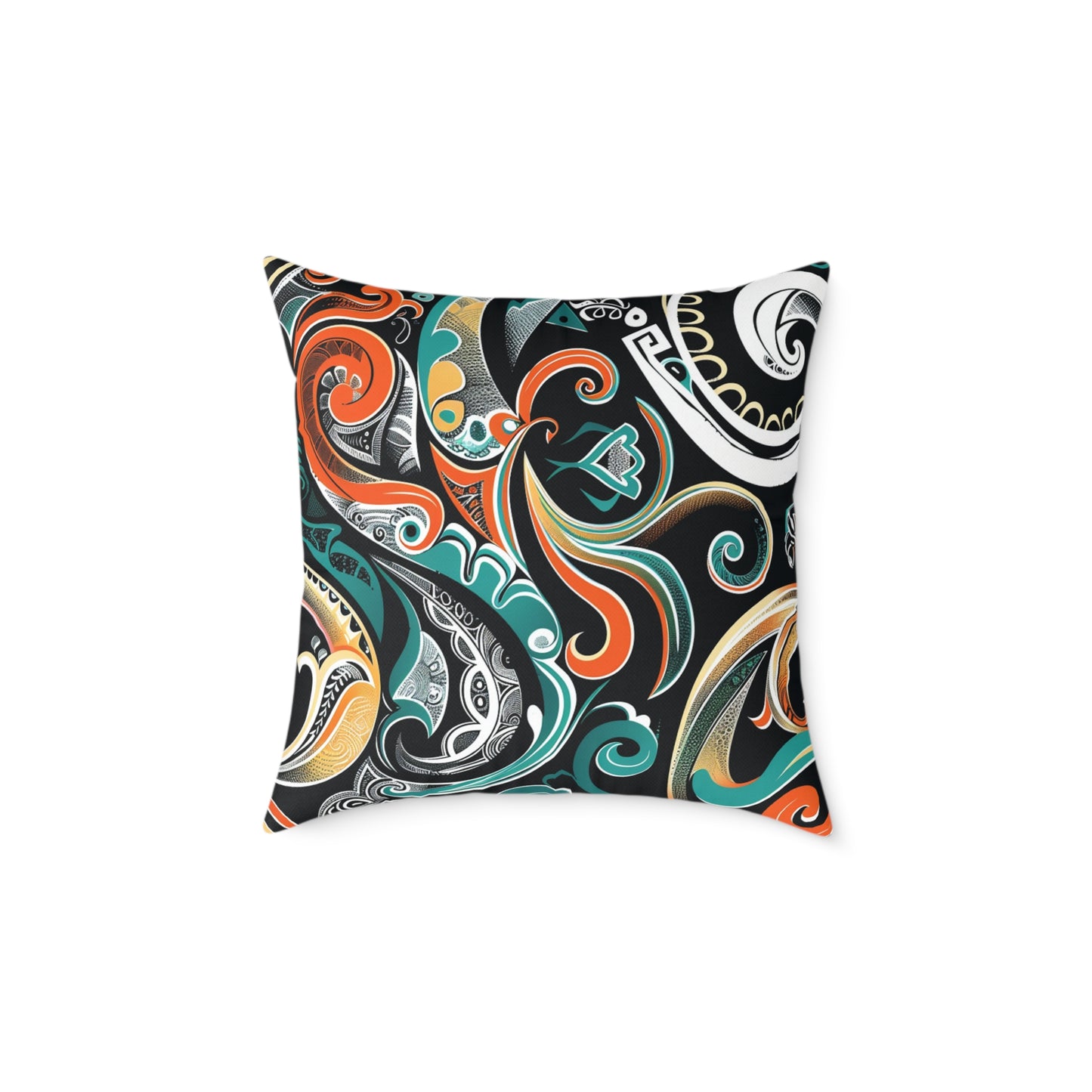 Square Poly Canvas Pillow