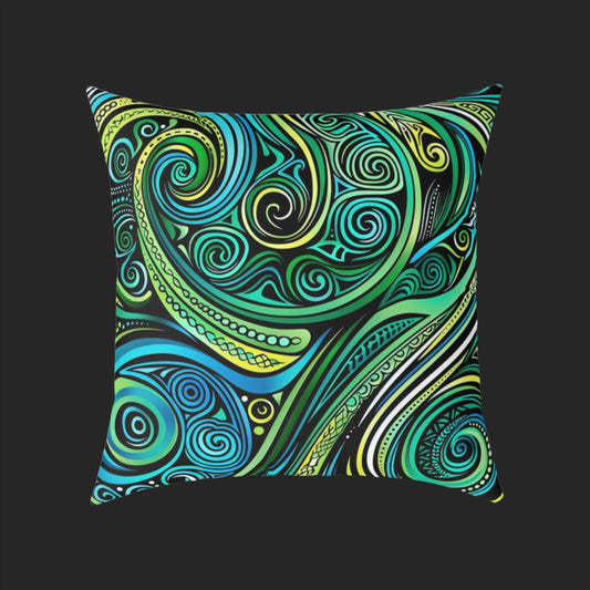 Square Poly Canvas Pillow
