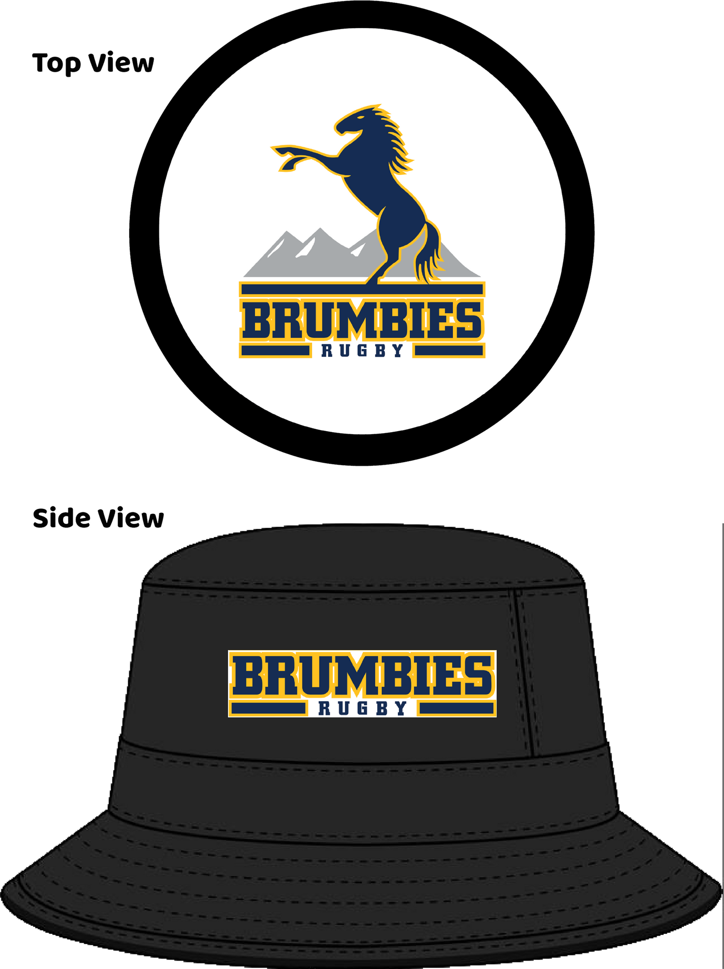 NZ Super & Provincial Rugby Bucket Hats