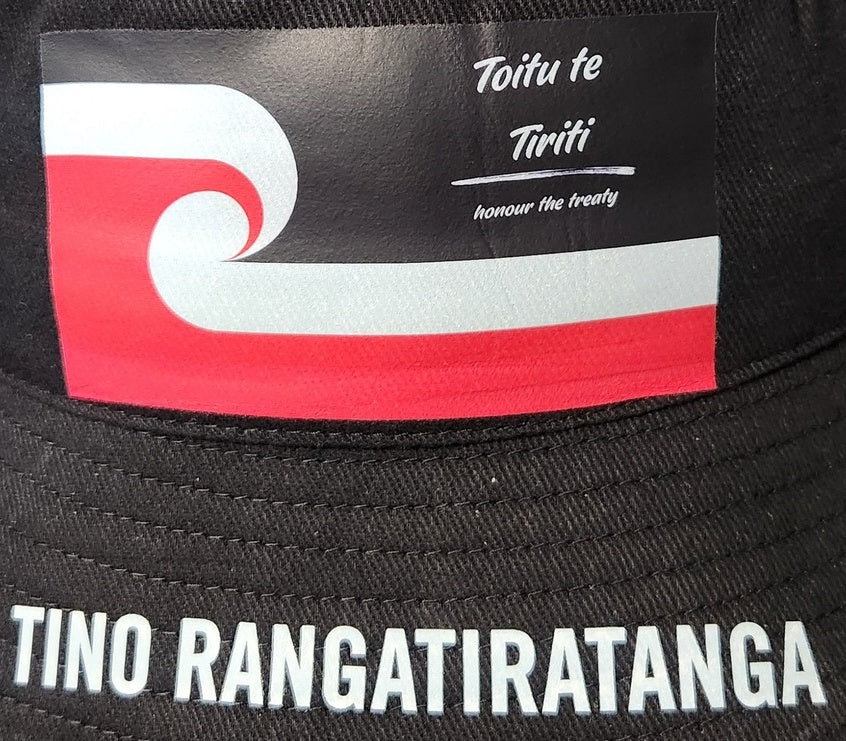 Bucket Hat - Tiotu te Tiriti - Honour the Treaty