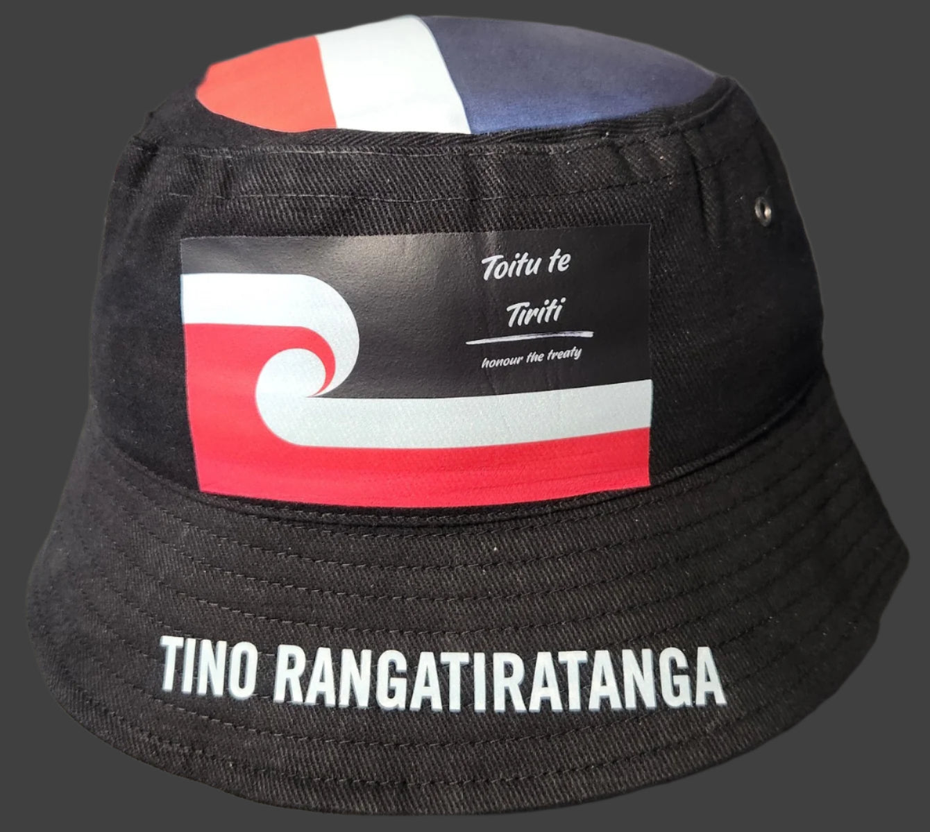 Bucket Hat - Tiotu te Tiriti - Honour the Treaty