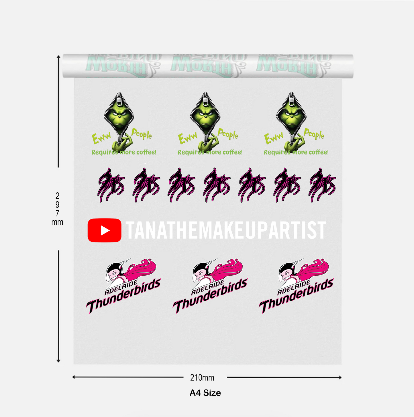 UV DTF Sticker Gang Sheets