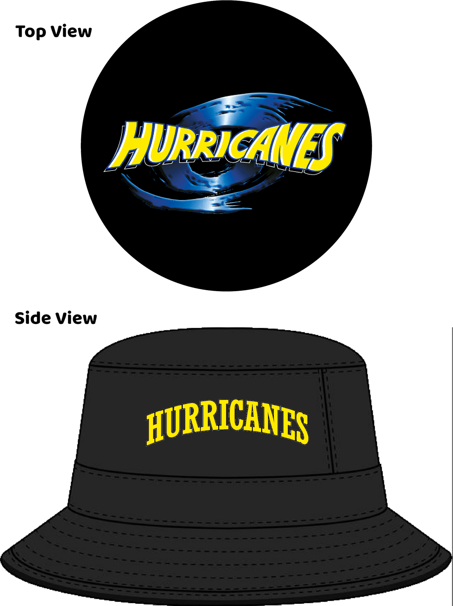 NZ Super & Provincial Rugby Bucket Hats