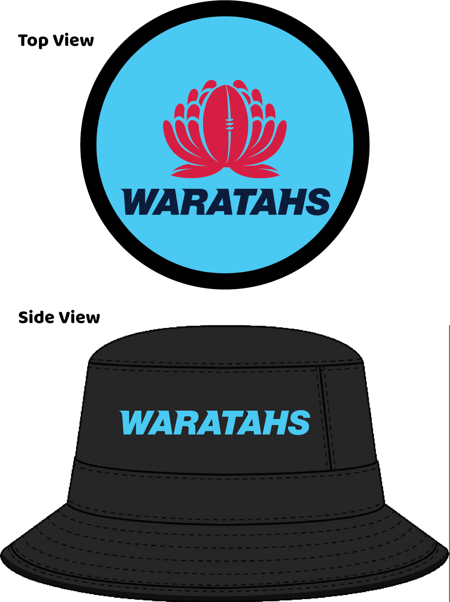 NZ Super & Provincial Rugby Bucket Hats